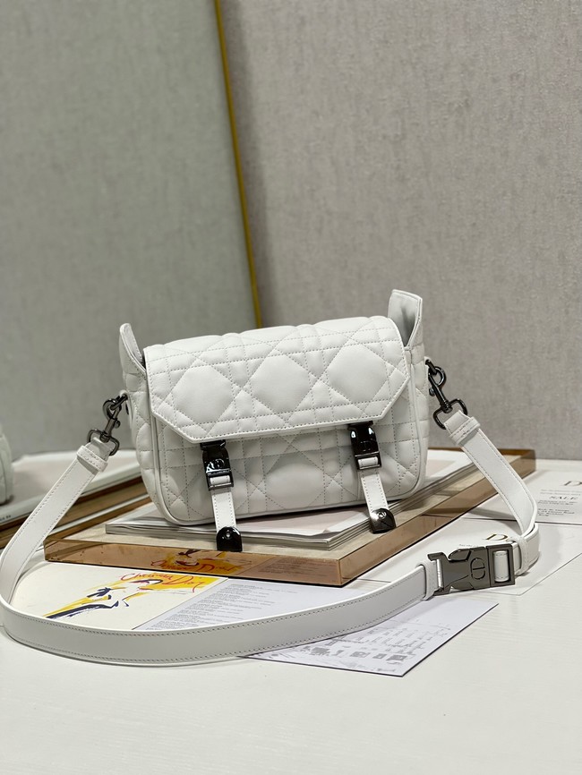 DIOR BOBBY BAG leather 6619 white