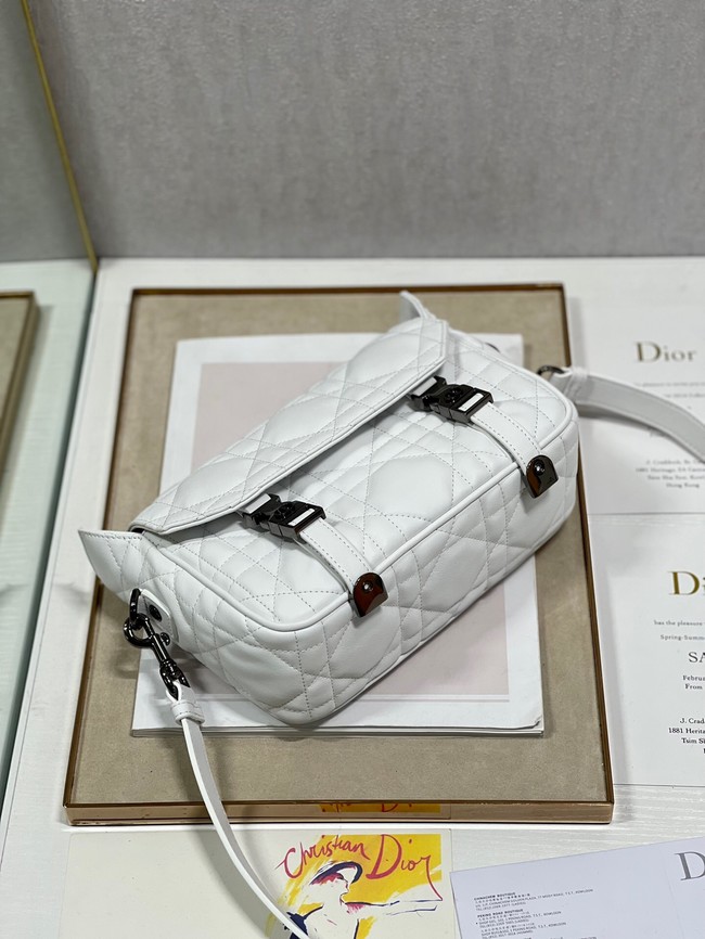 DIOR BOBBY BAG leather 6619 white