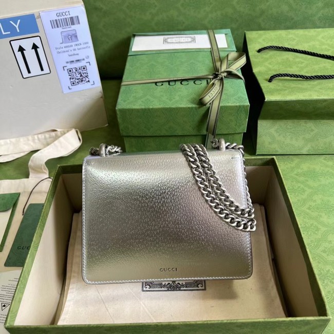 Gucci Dionysus lame mini bag 421970 Silver