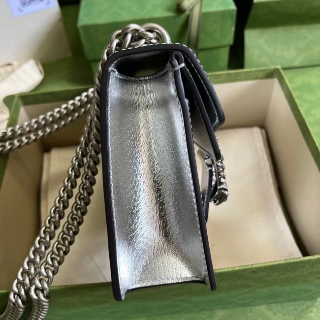 Gucci Dionysus lame mini bag 421970 Silver