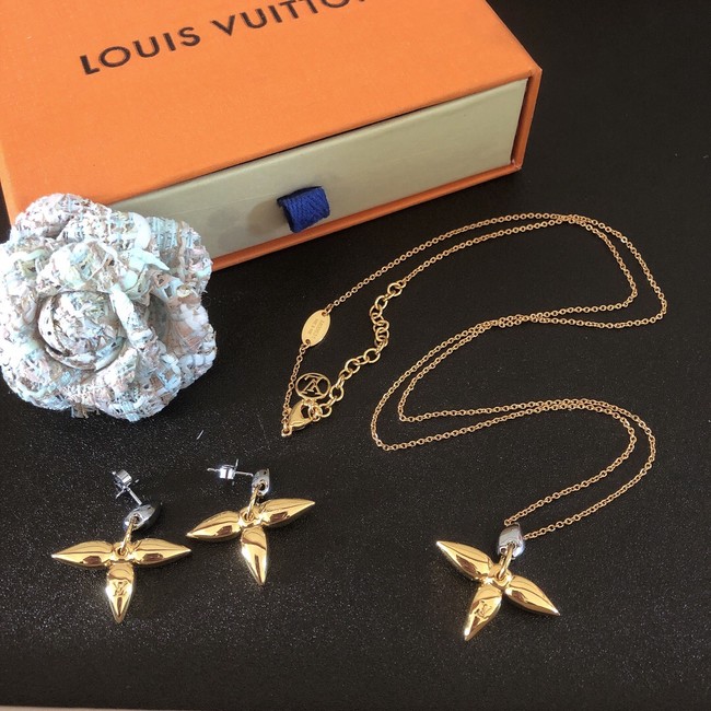 Louis Vuitton Necklace &Earrings CE8420