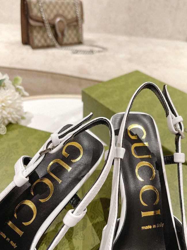 Gucci Sandals 91102-3 Heel 7.5CM