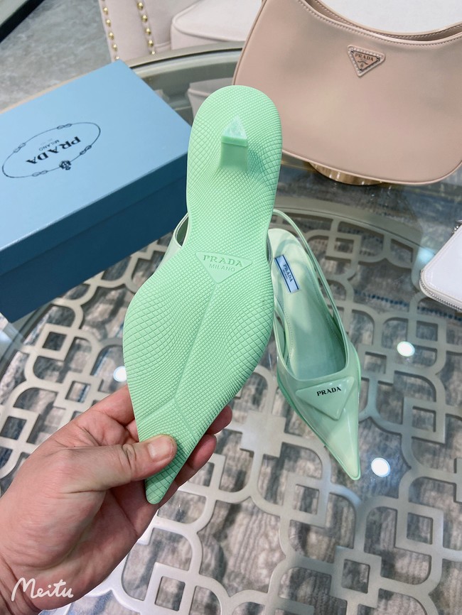 Prada shoes 91093-10 Heel 3CM