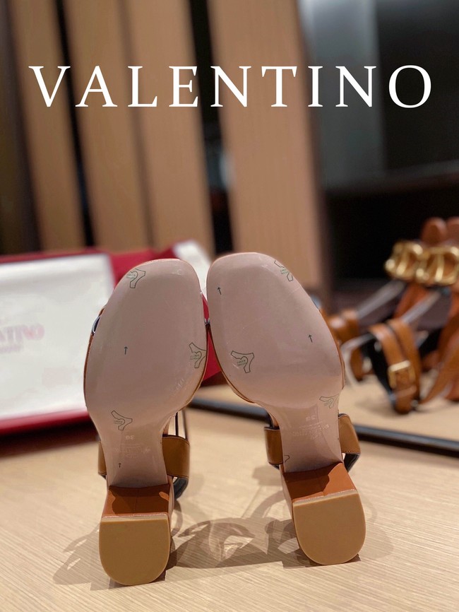 Valentino Sandals 91106-3 Heel 6.5CM