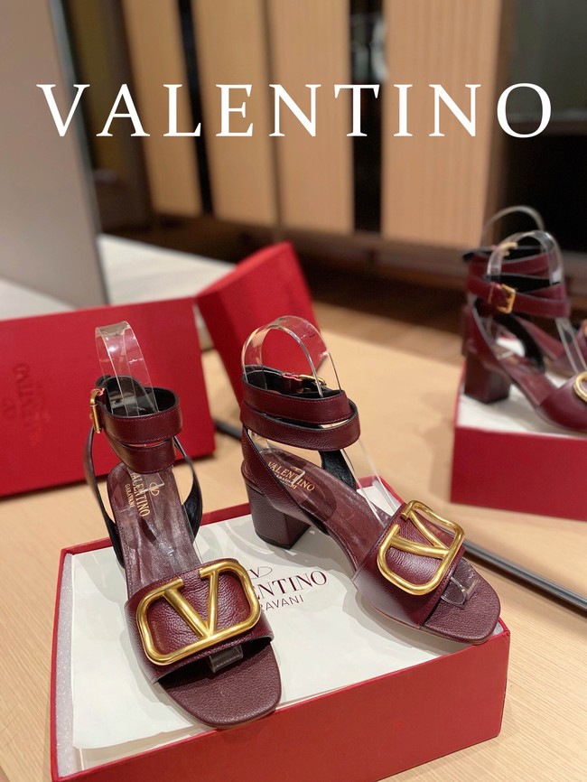 Valentino Sandals 91106-4 Heel 6.5CM