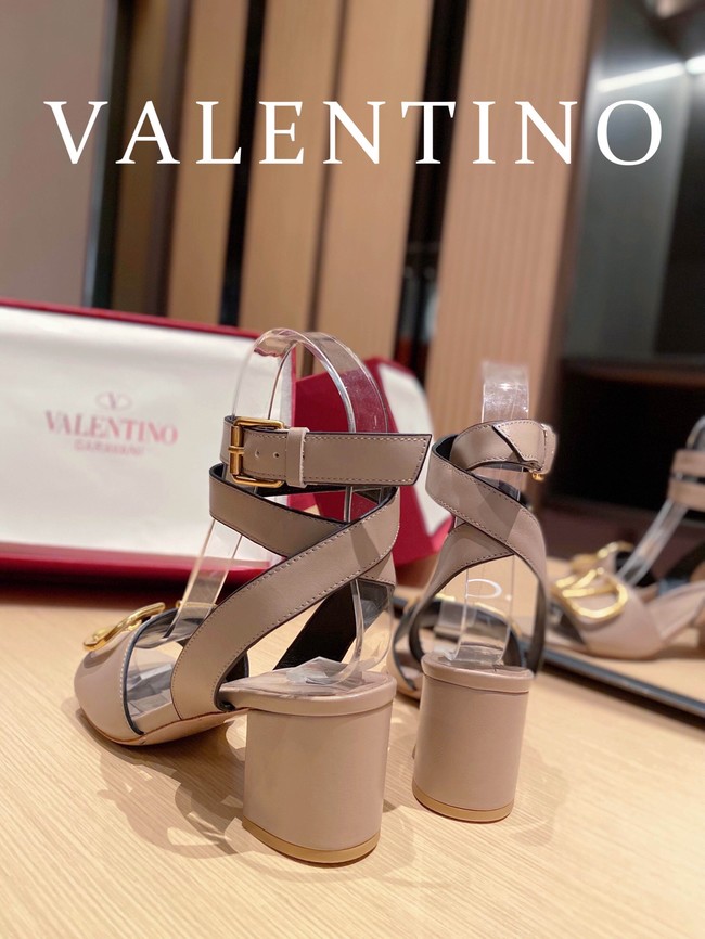 Valentino Sandals 91106-5 Heel 6.5CM