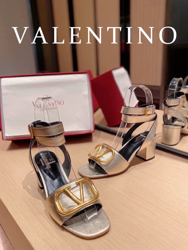 Valentino Sandals 91106-7 Heel 6.5CM