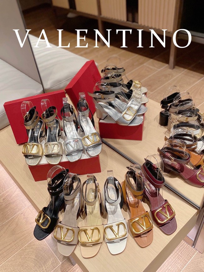 Valentino Sandals 91106-9 Heel 6.5CM