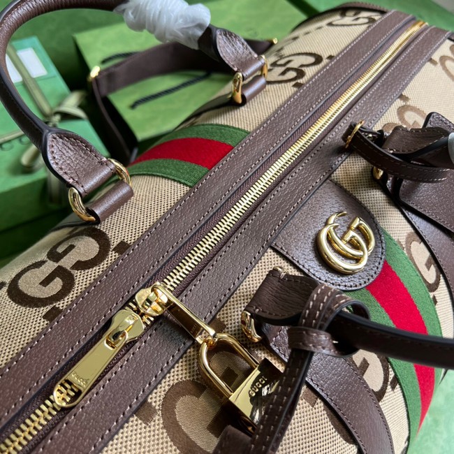 Gucci Jumbo GG large duffle bag 696039 brown