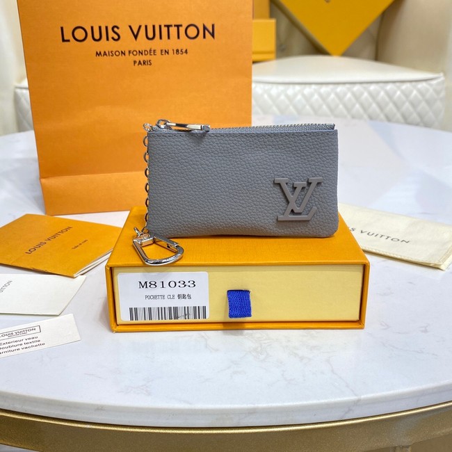 Louis Vuitton KEY POUCH M81031 gray
