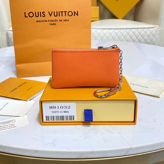 Louis Vuitton KEY POUCH M81031 orange