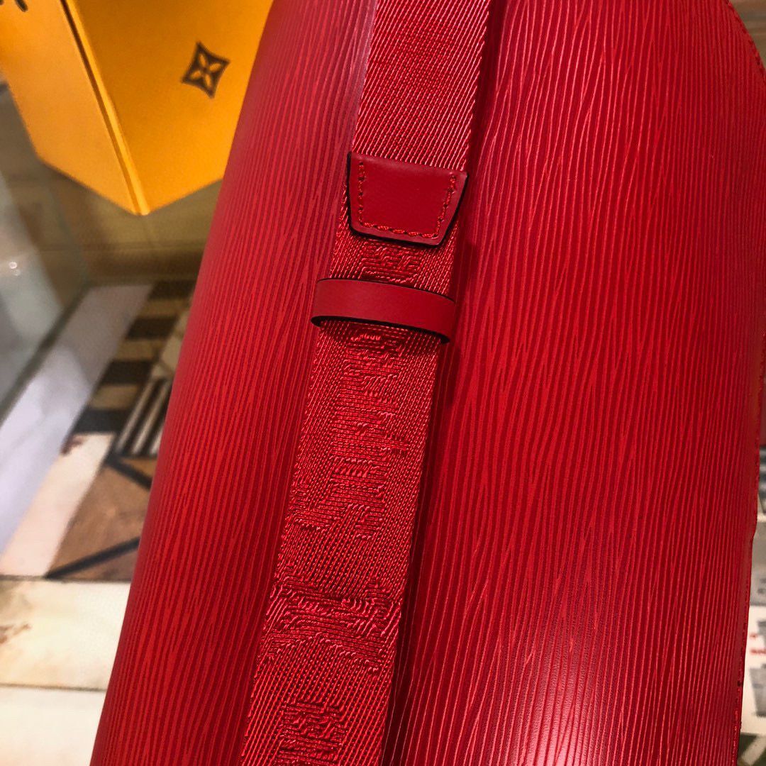 Louis Vuitton Original EPI Leather Supreme Belt Bag M41810 Red