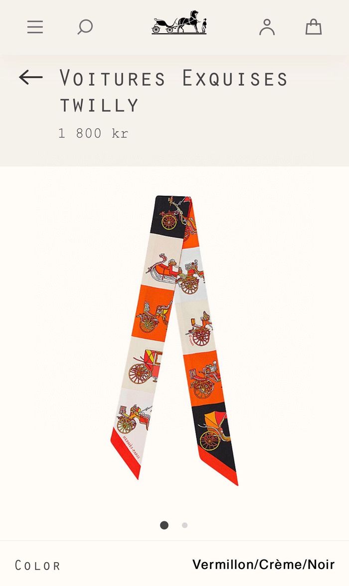 Hermes Scarf HMS00033