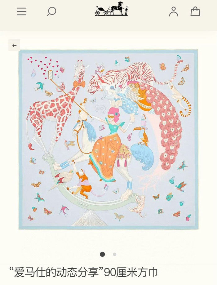 Hermes Scarf HMS00109