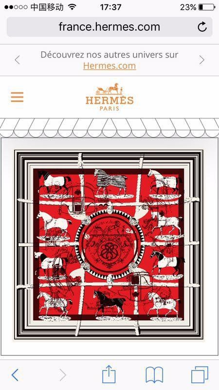 Hermes Scarf HMS00181