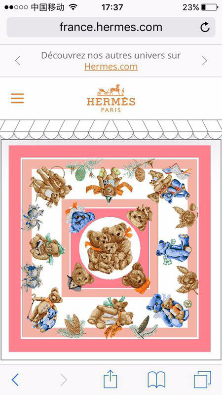 Hermes Scarf HMS00182