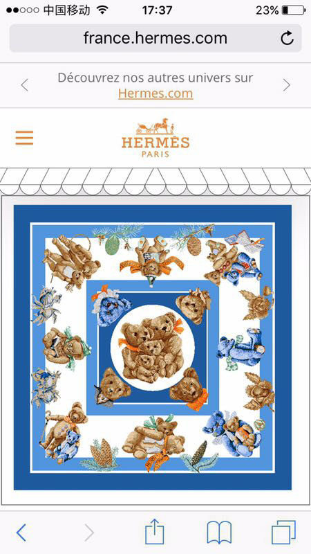 Hermes Scarf HMS00183