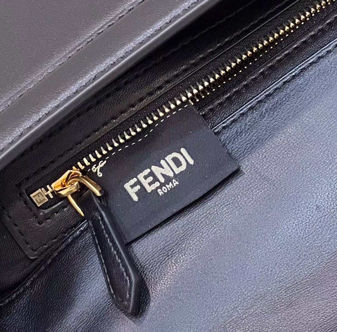 Fendi Baguette Sheepskin bag 8BR6551 black