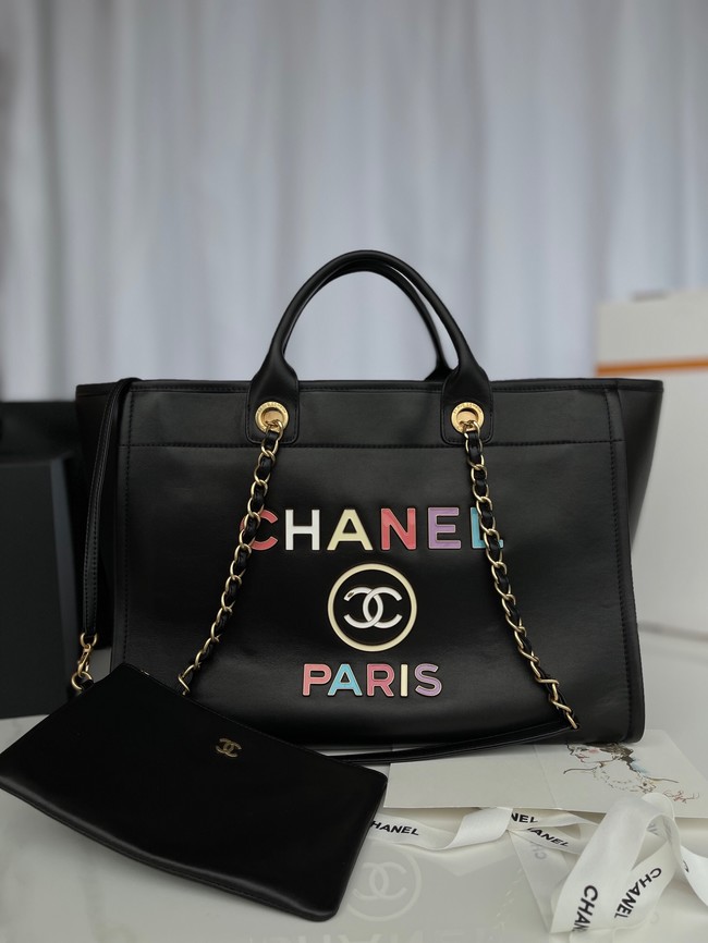 Chanel Original Leather Shopping Bag 66941 black