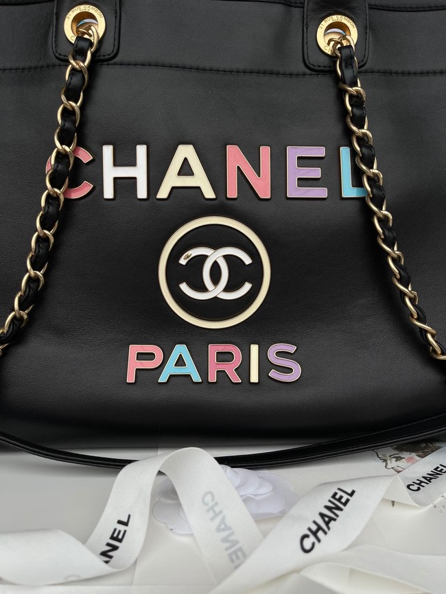 Chanel Original Leather Shopping Bag 66941 black