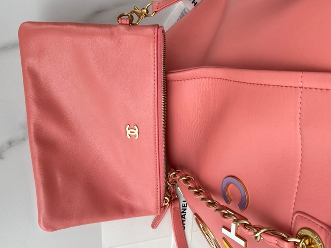 Chanel Original Leather Shopping Bag 66941 pink