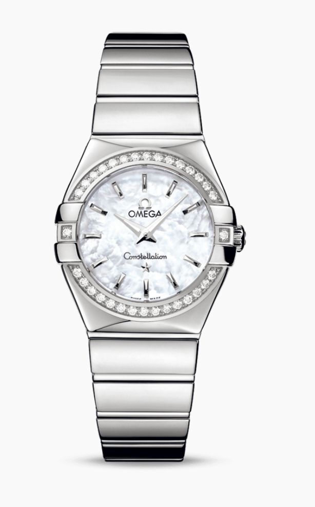 Omega Watch OM22627 Diamond Silver