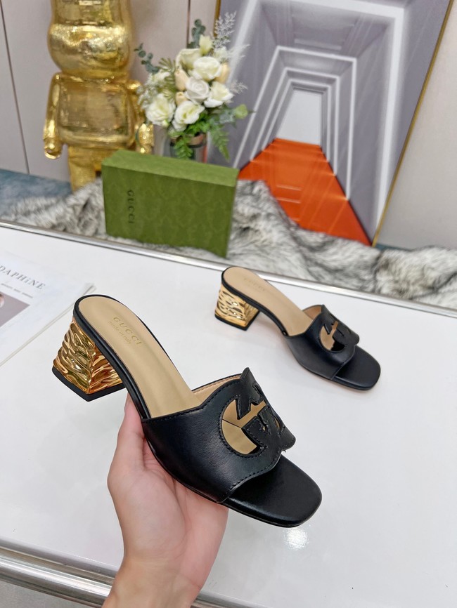 Gucci slipper 61804-1 Heel 5CM