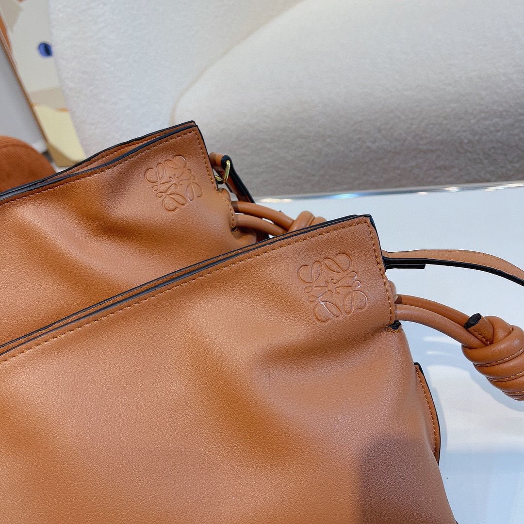 Loewe Lucky Bags Original Leather LE10199 Brown