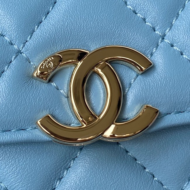 Chanel CLUTCH WITH CHAIN AP2758 blue