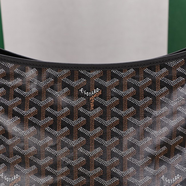 Goyard Calfskin Leather hobo bag G9983 black