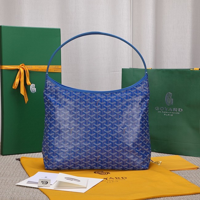 Goyard Calfskin Leather hobo bag G9983 blue