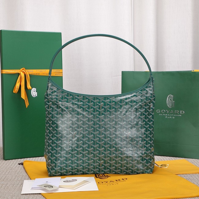 Goyard Calfskin Leather hobo bag G9983 green