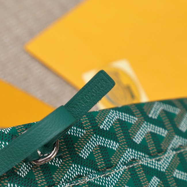 Goyard Calfskin Leather hobo bag G9983 green