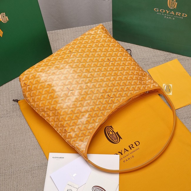 Goyard Calfskin Leather hobo bag G9983 yellow