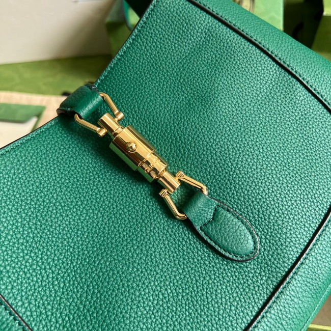 Gucci Jackie 1961 small natural grain bag 636709 Emerald green 