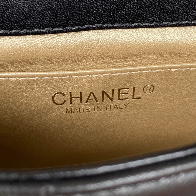 Chanel MINI FLAP BAG AS3239 black