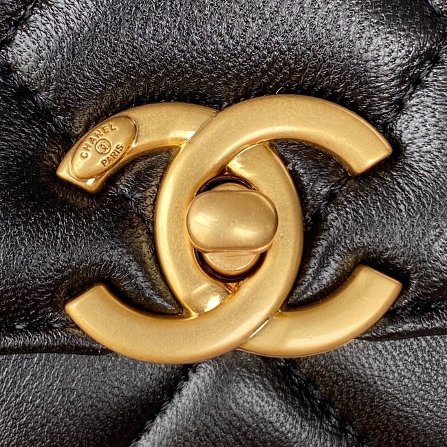 Chanel MINI FLAP BAG AS3239 black