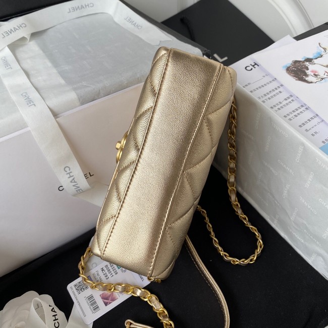 Chanel MINI FLAP BAG AS3239 gold