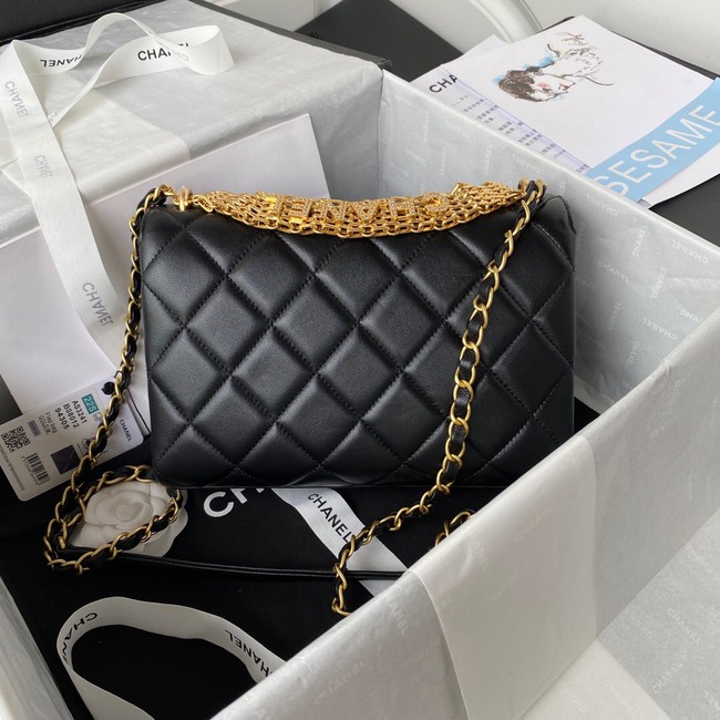 Chanel SMALL FLAP BAG AS3241 black