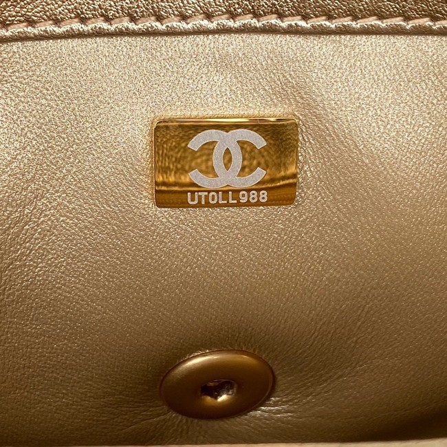 Chanel SMALL FLAP BAG AS3241 gold