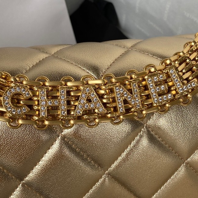 Chanel SMALL FLAP BAG AS3241 gold