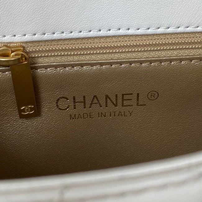 Chanel SMALL FLAP BAG AS3241 white