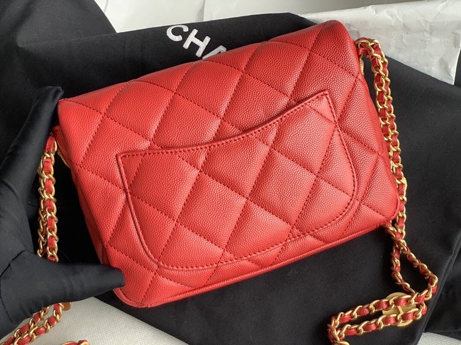 Chanel SMALL FLAP BAG AS3369 Burgundy