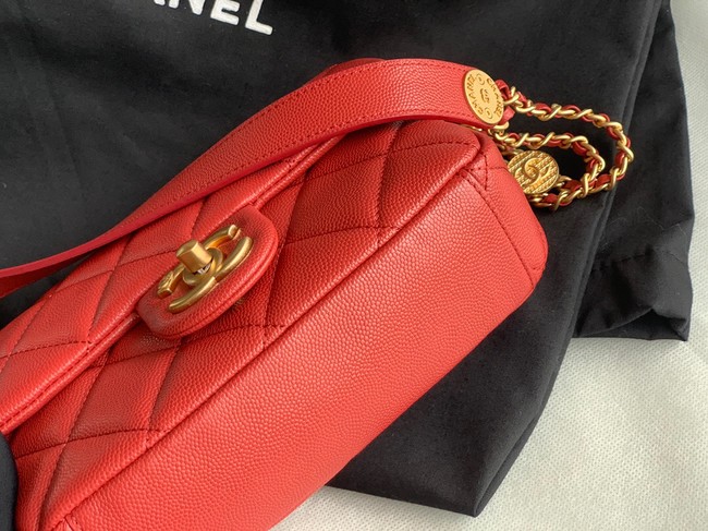 Chanel SMALL FLAP BAG AS3369 Burgundy