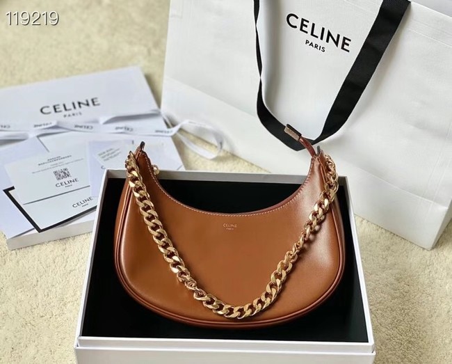 Celine MEDIUM AVA CHAIN IN SMOOTH CALFSKIN 199583 TAN