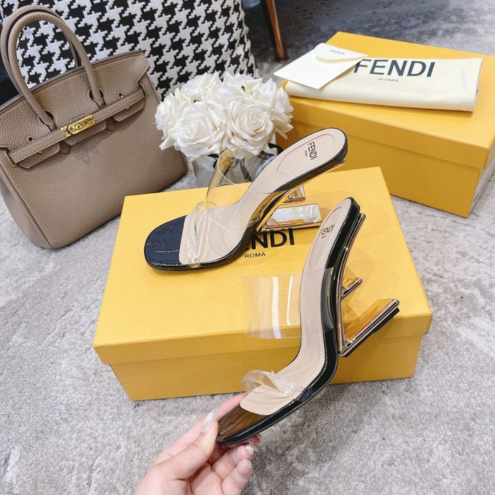 FENDI Shoes FDS00021 Heel 9CM