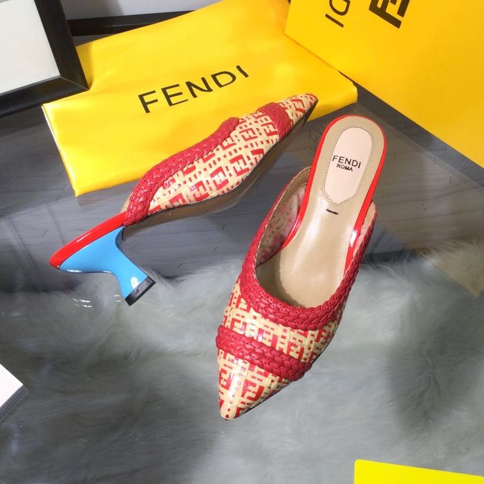FENDI Shoes FDS00024 Heel 8.5CM