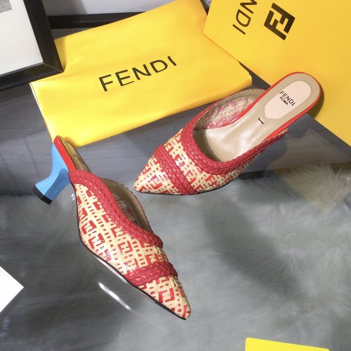 FENDI Shoes FDS00024 Heel 8.5CM