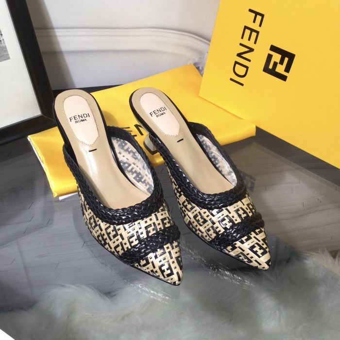 FENDI Shoes FDS00025 Heel 8.5CM