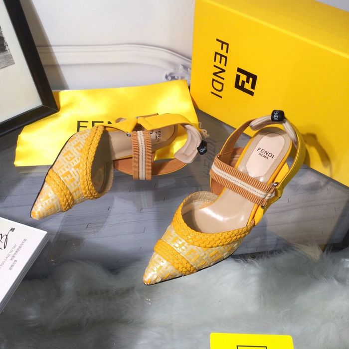 FENDI Shoes FDS00029 Heel 8.5CM